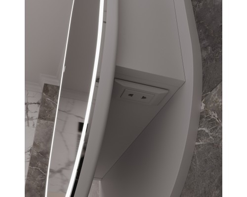 Зеркало шкаф MIXLINE "Сохо" 500*1000 (550380) Зеркало шкаф MIXLINE "Сохо" 500*1000 (550380)