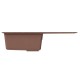 Мойка MIXLINE ML-GM20 с крылом  терракотовая (307) 830*480*190мм NEW (551999)