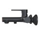 Смеситель для ванны 35k MIXLINE ML23-01 "Round Black" (550748)