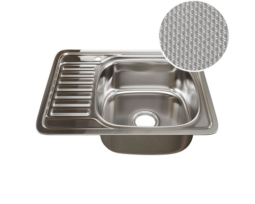 Мойка из нержавеющей стали MIXLINE ML 50x63 (538196) Мойка из нержавеющей стали MIXLINE ML 50x63 (538196)