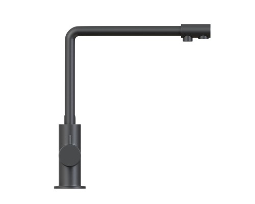 Смеситель для кухни 35k MIXLINE MLSS-03201 черный подкл.к фильтру (543619)