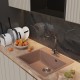 Мойка MIXLINE ML-GM15 терракотовая (307) 560*500*180мм NEW (551913)