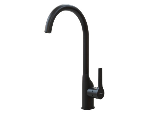 Смеситель для кухни 35k MIXLINE ML23-032 "Round Black" высокий излив боковая ручка (550749) Смеситель для кухни 35k MIXLINE ML23-032 "Round Black" высокий излив боковая ручка (550749)