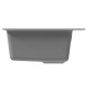 Мойка MIXLINE ML-GM14 серая (310) 420*500*190мм NEW (551904)