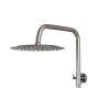 Душевая система MIXLINE MLSS32-06 "Stainless" (смеситель 35К с изл+лейка 3поз.+душ.шланг+тропич.душ.) нерж. (553215)