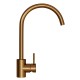 Смеситель для кухни 35k MIXLINE MLSS-0303BR трубчатый излив, БРОНЗА (553819)