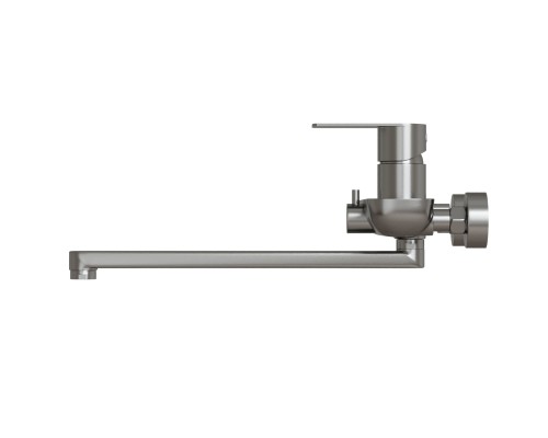 Смеситель для ванны и раковины 35k MIXLINE MLSS-021 нерж. (553237) Смеситель для ванны и раковины 35k MIXLINE MLSS-021 нерж. (553237)