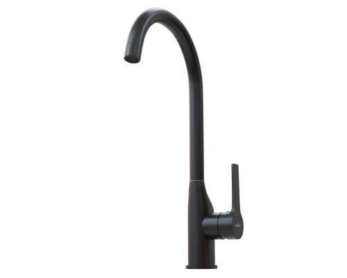 Смеситель для кухни 35k MIXLINE ML23-032 "Round Black" высокий излив боковая ручка (550749) Смеситель для кухни 35k MIXLINE ML23-032 "Round Black" высокий излив боковая ручка (550749)