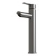 Смеситель для раковины 35k MIXLINE MLSS32-042 "Stainless" высокий излив нерж. (552274)