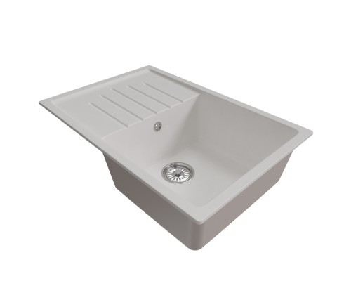 Мойка MIXLINE ML-GM19 с крылом ультра-белая (341) 750*500*200мм NEW (551987) Мойка MIXLINE ML-GM19 с крылом ультра-белая (341) 750*500*200мм NEW (551987)