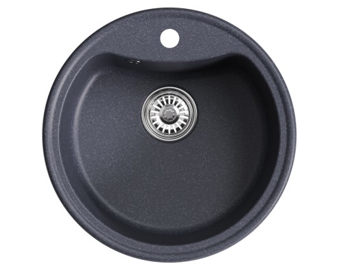 Мойкa MIXLINE ML-GM09 круглая антрацит (343) 510 мм (глуб. чаши 190) NEW (551804) Мойкa MIXLINE ML-GM09 круглая антрацит (343) 510 мм (глуб. чаши 190) NEW (551804)