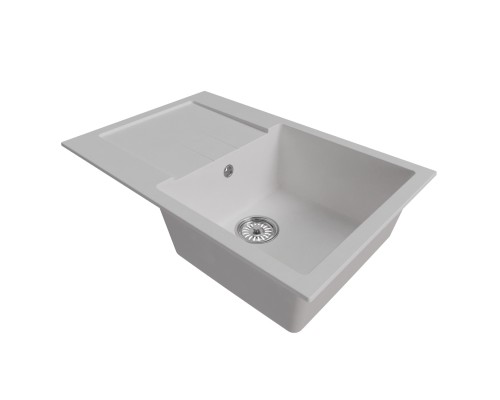 Мойка MIXLINE ML-GM31 с крылом ультра-белая (341) 770*500*190мм NEW (552194) Мойка MIXLINE ML-GM31 с крылом ультра-белая (341) 770*500*190мм NEW (552194)