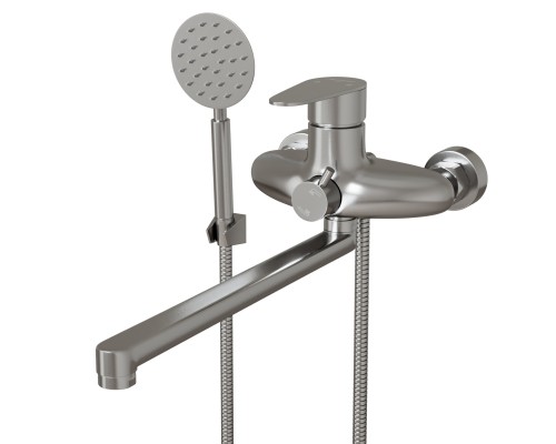 Смеситель для ванны и раковины 35k MIXLINE MLSS36-02 "Steel Kit" нерж. (553234) Смеситель для ванны и раковины 35k MIXLINE MLSS36-02 "Steel Kit" нерж. (553234)
