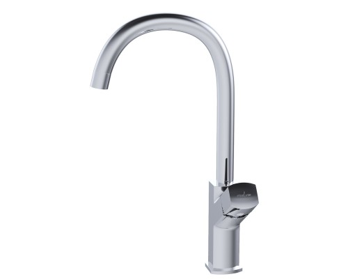 Смеситель для кухни 25k MIXLINE ML27-032 "Primo" высокий излив боковая ручка (550766)