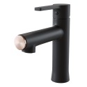 Смеситель для раковины 35k MIXLINE ML23-04 "Round Black" (550747) Смеситель для раковины 35k MIXLINE ML23-04 "Round Black" (550747)