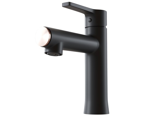 Смеситель для раковины 35k MIXLINE ML23-04 "Round Black" (550747) Смеситель для раковины 35k MIXLINE ML23-04 "Round Black" (550747)