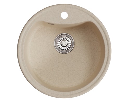 Мойкa MIXLINE ML-GM09 круглая, бежевая 510 мм глуб. чаши 190 (551800) Мойкa MIXLINE ML-GM09 круглая, бежевая 510 мм глуб. чаши 190 (551800)