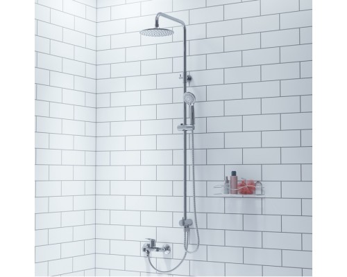 Душевой гарнитур с верхней лейкой Milardo Shower Set (3703F24M76)