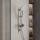 Душевой гарнитур со штангой Milardo Ideal Spa (ILS3C70M16)