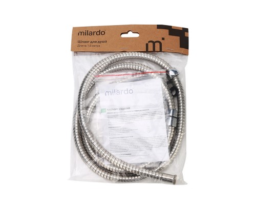 Шланг для душа Milardo Essential 1,6 м EPDM (130S160M19)