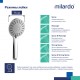Лейка для душа Milardo 5F Ideal Spa (ILS5FCRM18)