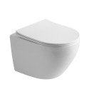 Унитаз OLIVE'S подвесной, белый, сиденье дюропласт PLAZA (PL30116DP) Унитаз OLIVE'S подвесной, белый, сиденье дюропласт PLAZA (PL30116DP)