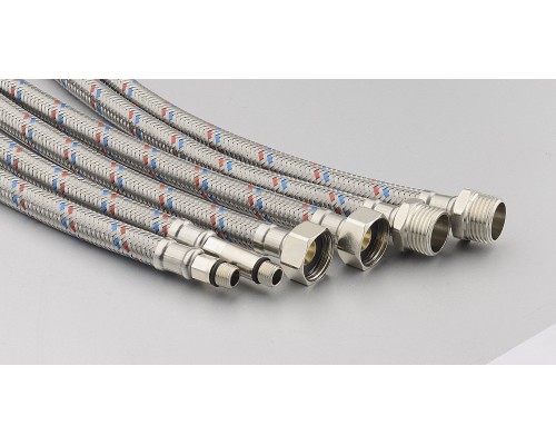 Подводка гибкая ProfEco для воды 150 см гайка-гайка 1/2-1/2 (PE-FF150) Подводка гибкая ProfEco для воды 150 см гайка-гайка 1/2-1/2 (PE-FF150)