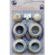 Комплект для радиатора RM 3/4 (7 предметов) (RM-KR3407)