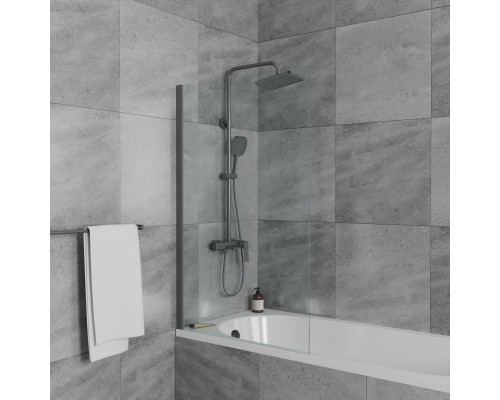Душевая система с изливом RUSH Thira (TR3635-50Grey)