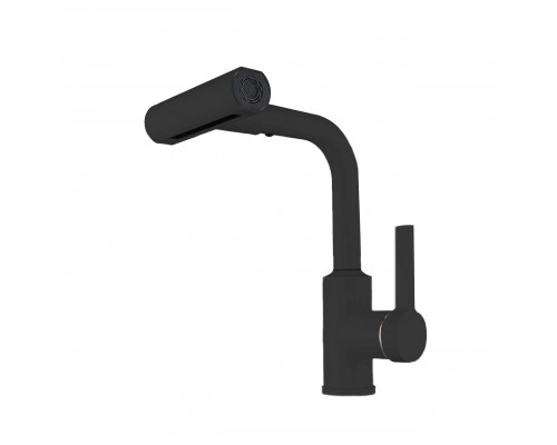 Смеситель для кухни с поворотной лейкой RUSH Tinos (TI3732-17Black) Смеситель для кухни с поворотной лейкой RUSH Tinos (TI3732-17Black)