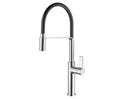 Смеситель для кухонной мойки с гибким изливом RUSH (MS9035-35Black) Смеситель для кухонной мойки с гибким изливом RUSH (MS9035-35Black)