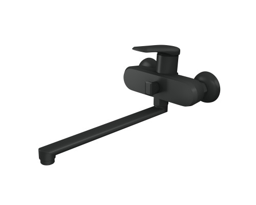 Смеситель для ванны с длинным поворотным изливом RUSH Nevis (NE1735-51Black) Смеситель для ванны с длинным поворотным изливом RUSH Nevis (NE1735-51Black)