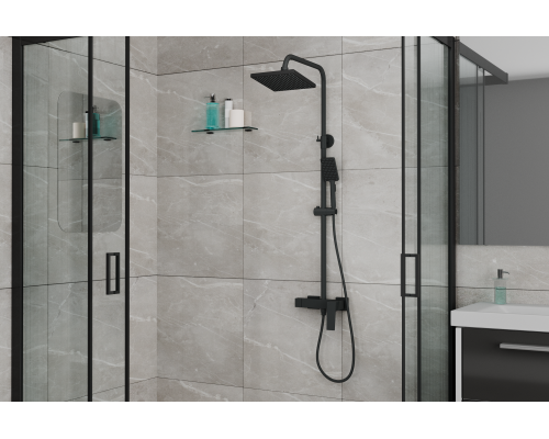 Душевая система RUSH Thira без излива (TR3635-40Black) Душевая система RUSH Thira без излива (TR3635-40Black)