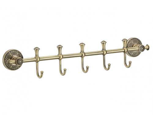 Планка с крючками (5 крючков) Savol 58с (S-005875C)