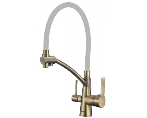 Смеситель для мойки бронзовый под фильтр Savol (S-L1805C-04) Смеситель для мойки бронзовый под фильтр Savol (S-L1805C-04)