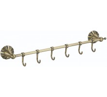 Планка с крючками (6 крючков) Savol S-08976C