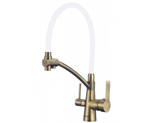 Смеситель для мойки бронзовый под фильтр Savol (S-L1805C-02) Смеситель для мойки бронзовый под фильтр Savol (S-L1805C-02)
