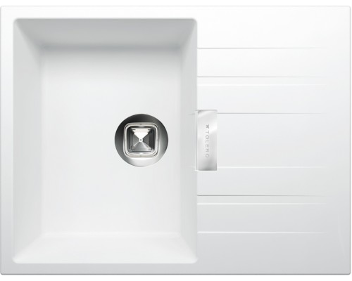 Кухонная мойка TOLERO TL-650 (TL-650 №923 белый) Кухонная мойка TOLERO TL-650 (TL-650 №923 белый)