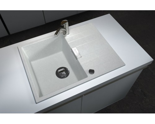 Кухонная мойка TOLERO TL-650 (TL-650 №923 белый) Кухонная мойка TOLERO TL-650 (TL-650 №923 белый)