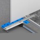Душевой лоток TIMO Drain System 800 с вставкой "lines", Сатин (DS230108/01)