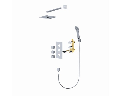 Душевая система Timo Tetra-thermo 2-х режимная с термостатом (SX-0179/00SM chrome) Душевая система Timo Tetra-thermo 2-х режимная с термостатом (SX-0179/00SM chrome)