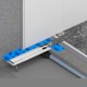 Душевой лоток TIMO Drain System 600 с двусторонней панелью "plate" под плитку, Хром (DS230206/00)