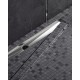 Душевой лоток TIMO Drain System 700 с двусторонней панелью "plate" под плитку, Хром (DS230207/00)