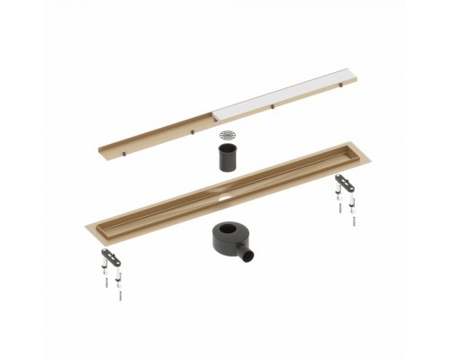 Душевой лоток TIMO Drain System 700 с двусторонней панелью "plate" под плитку, Чёрный (DS230207/03) Душевой лоток TIMO Drain System 700 с двусторонней панелью "plate" под плитку, Чёрный (DS230207/03)