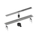 Душевой лоток TIMO Drain System 700 с двусторонней панелью "plate" под плитку, Сатин (DS230207/01) Душевой лоток TIMO Drain System 700 с двусторонней панелью "plate" под плитку, Сатин (DS230207/01)