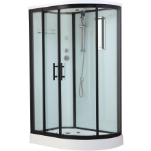 Душевая кабина Timo Standart Black 120*85*220  (T-6602BL)