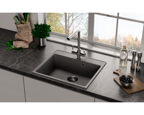 Мойка ULGRAN Quartz бетон (Forte 580-05) Мойка ULGRAN Quartz бетон (Forte 580-05)