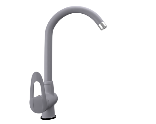 Смеситель для кухни ULGRAN Quartz бетон (UQ-006-05) Смеситель для кухни ULGRAN Quartz бетон (UQ-006-05)