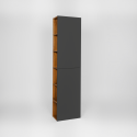Пенал VIANT "Бостон" подвесной правый/левый графит 400x230x1600 (VBOS400G-PENP) Пенал VIANT "Бостон" подвесной правый/левый графит 400x230x1600 (VBOS400G-PENP)