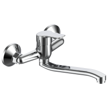 Смеситель VODA "Wave" для кухни, настенный (WA02)